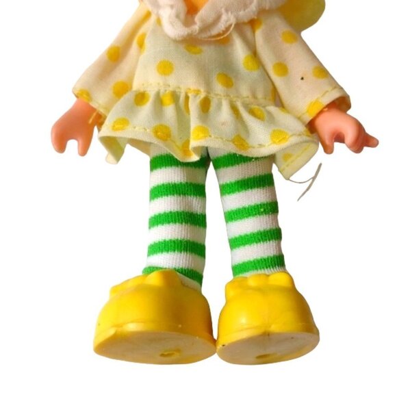 Vintage 1980s Kenner Strawberry Shortcake Lemon Meringue Doll Original Clothes - Picture 8 of 8